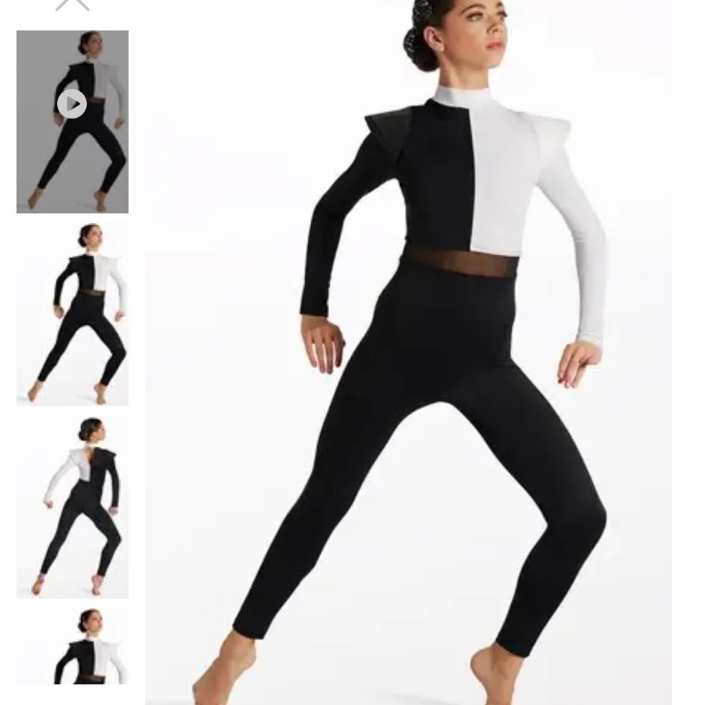 Weissman Black and White Kids Costume